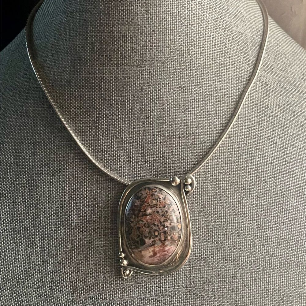 Paul Miller MCM pendant on 925 chain